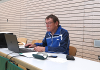 Friedrich Kilacsko bei der Arbeit